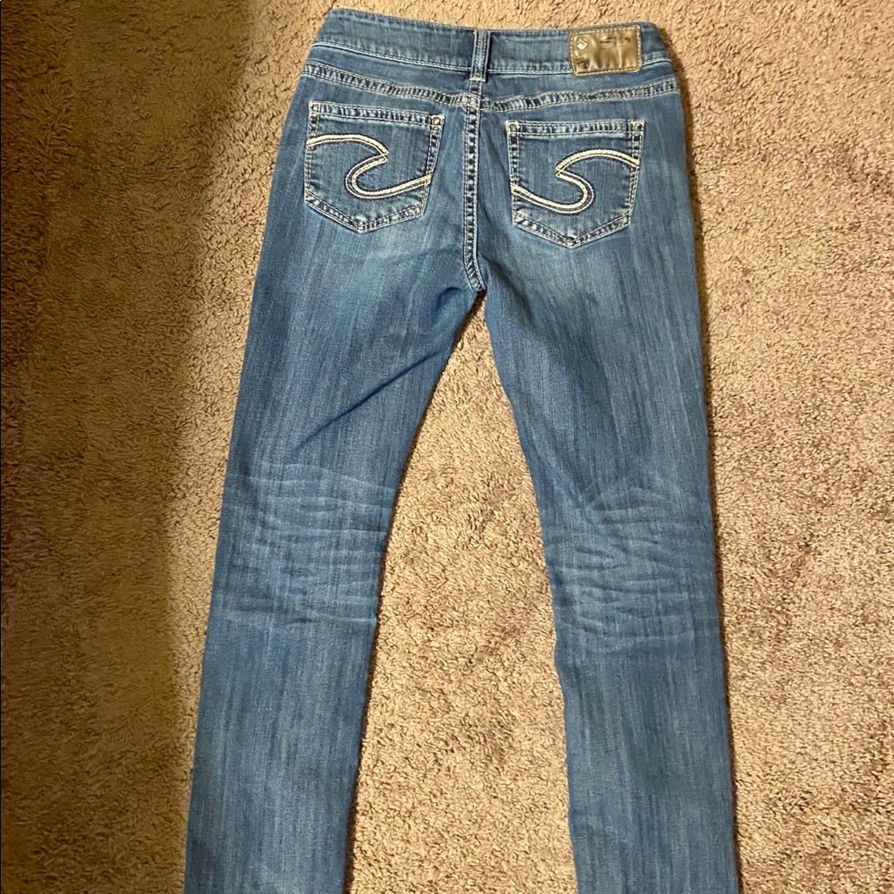 Silver Suki jeans